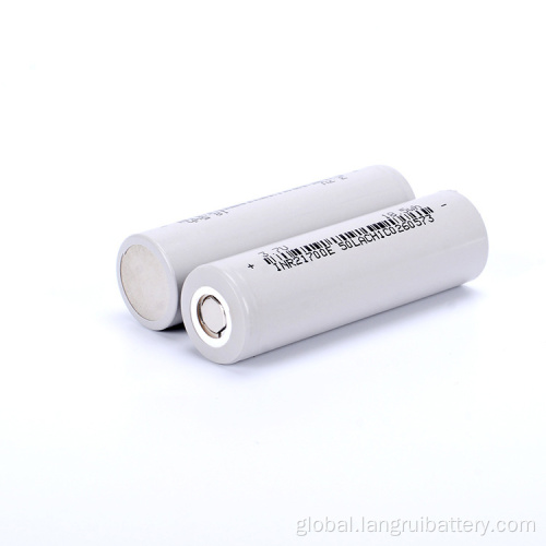 China 21700 battery cell 4800mAh 3.7V Li-ion tesla battery for electric bike battery Factory